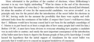 Crawford, Michael. ‘Reconstructing what Roman republic?’ BICS 54-2 (2011) 105-114, p. 110